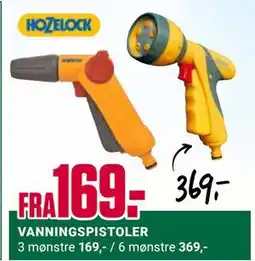 Europris VANNINGSPISTOLER tilbud