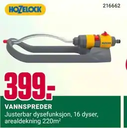 Europris VANNSPREDER tilbud
