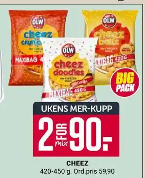 Europris CHEEZ tilbud