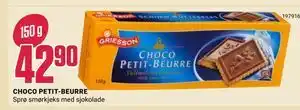 Europris CHOCO PETIT-BEURRE tilbud