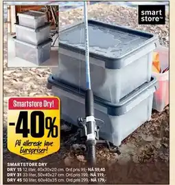 Europris SMARTSTORE DRY DRY 15 tilbud