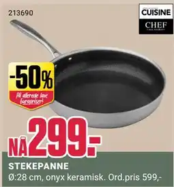 Europris STEKEPANNE tilbud