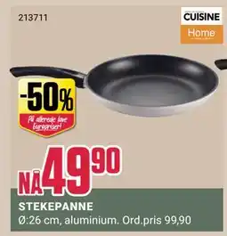Europris STEKEPANNE tilbud