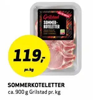 Bunnpris SOMMERKOTELETTER tilbud