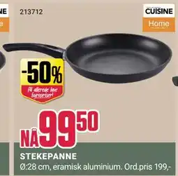 Europris STEKEPANNE tilbud