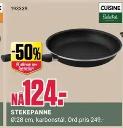 Europris STEKEPANNE tilbud