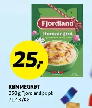 Bunnpris RØMMEGRØT tilbud