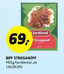 Bunnpris BIFF STROGANOFF tilbud