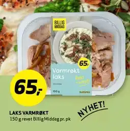 Bunnpris LAKS VARMRØKT tilbud