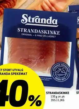 Bunnpris STRANDASKINKE tilbud