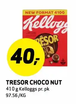 Bunnpris TRESOR CHOCO NUT tilbud