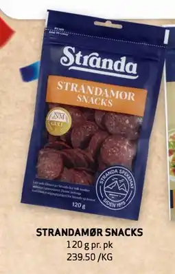 Bunnpris STRANDAMØR SNACKS tilbud