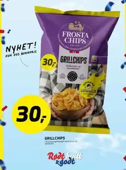 Bunnpris GRILL CHIPS tilbud