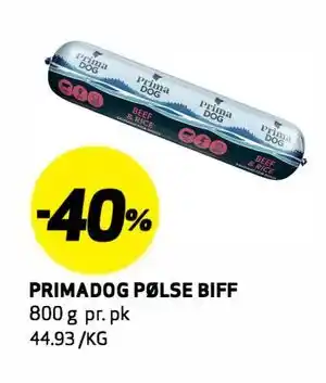 Bunnpris PRIMADOG PØLSE BIFF tilbud