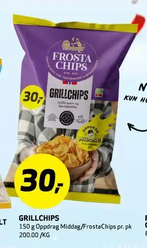 Bunnpris GRILLCHIPS tilbud
