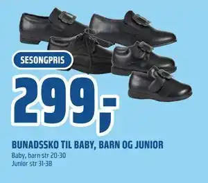 Coop Obs BUNADSSKO TIL BABY, BARN OG JUNIOR tilbud