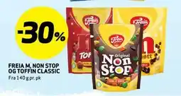 Bunnpris FREIA M, NON STOP OG TOFFIN CLASSIC tilbud