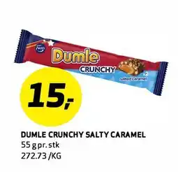 Bunnpris DUMLE CRUNCHY SALTY CARAMEL tilbud