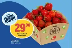 Coop Obs Jordbær tilbud