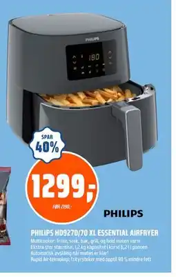 Coop Obs PHILIPS HD9270/70 XL ESSENTIAL AIRFRYER tilbud