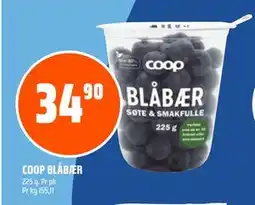 Coop Obs COOP BLÅBÆR tilbud