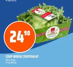 Coop Obs COOP NORSK CRISPISALAT tilbud