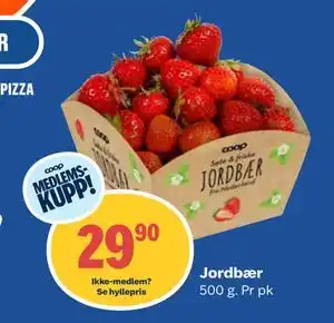 Coop Obs Jordbær tilbud