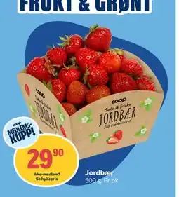 Coop Obs Jordbær tilbud