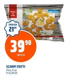 Coop Obs SCAMPI FRITTI tilbud