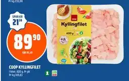 Coop Obs COOP KYLLINGFILET tilbud
