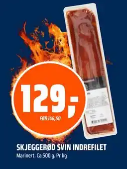 Coop Obs SKJEGGERØD SVIN INDREFILET tilbud