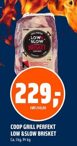 Coop Obs COOP GRILL PERFEKT LOW &SLOW BRISKET tilbud