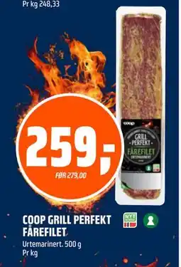 Coop Obs COOP GRILL PERFEKT FÅREFILET tilbud