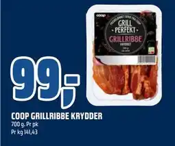 Coop Obs COOP GRILLRIBBE KRYDDER tilbud