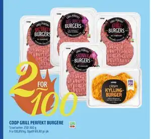 Coop Obs COOP GRILL PERFEKT BURGERE tilbud