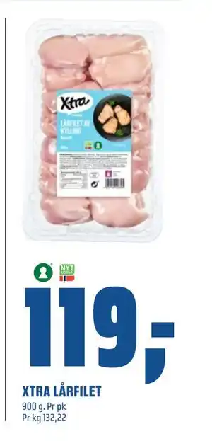 Coop Obs XTRA LÅRFILET tilbud