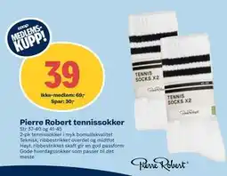 Coop Obs Pierre Robert tennissokker tilbud