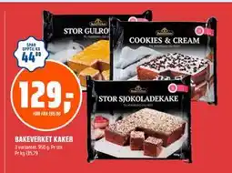 Coop Obs BAKEVERKET KAKER tilbud