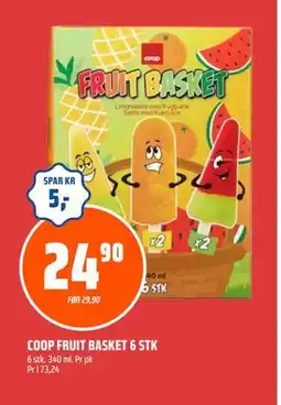 Coop Obs COOP FRUIT BASKET 6 STK tilbud