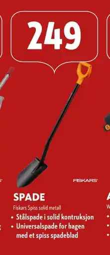 Byggmakker SPADE tilbud