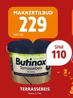 Byggmakker TERRASSEBEIS tilbud