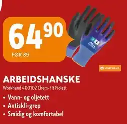 Byggmakker ARBEIDSHANSKE tilbud