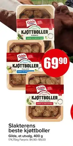 Spar Slakterens beste kjøttboller tilbud
