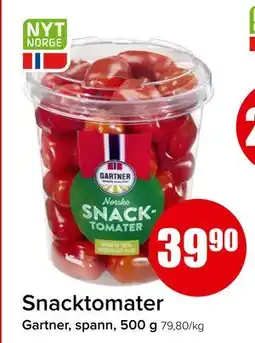 Spar Snacktomater tilbud