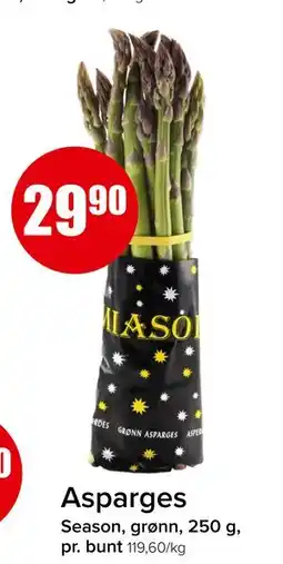Spar Asparges tilbud