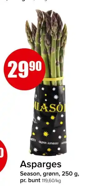 Spar Asparges tilbud