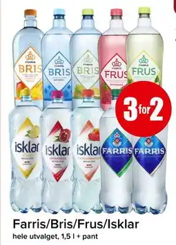 Spar Farris/Bris/Frus/Isklar tilbud