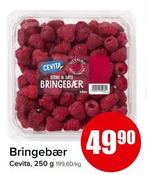 Spar Bringebær tilbud