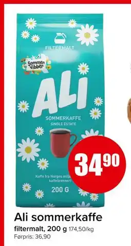 Spar Ali sommerkaffe tilbud