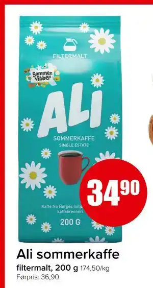 Spar Ali sommerkaffe tilbud